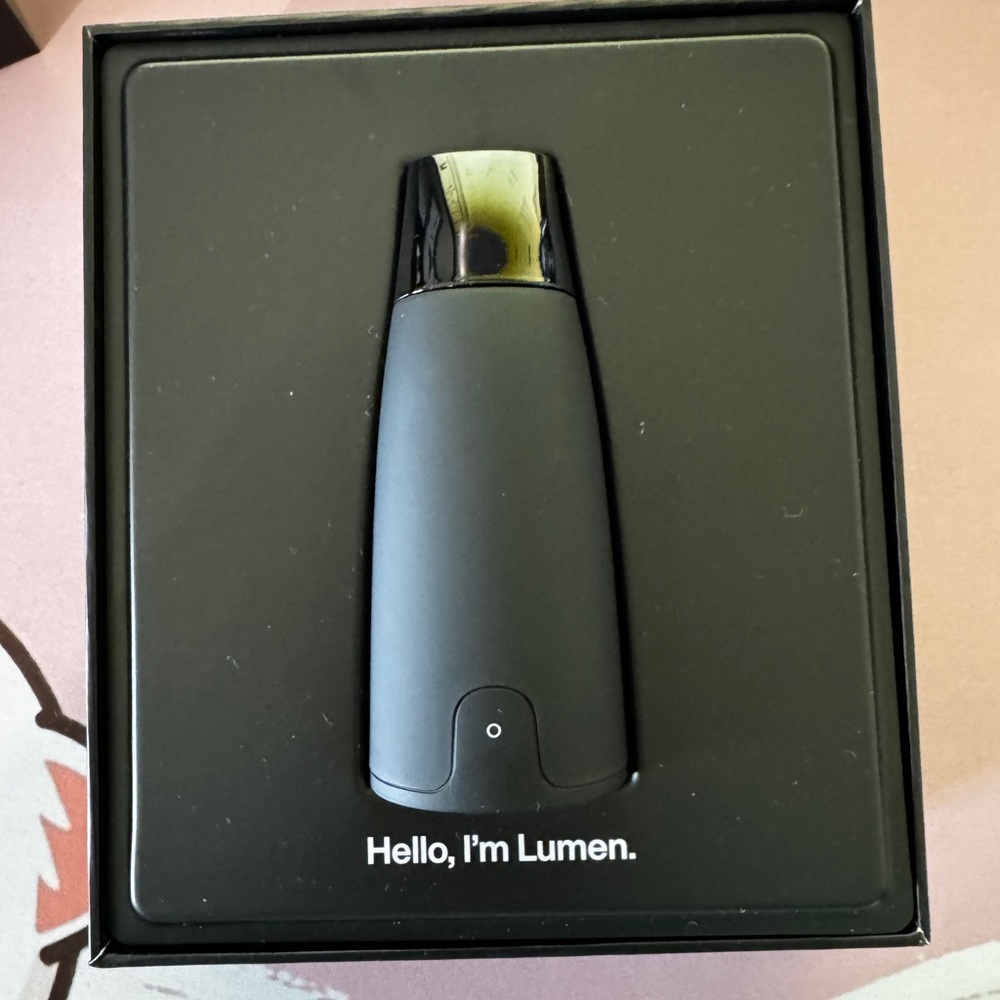 Lumens Black Electronic Device metabolic tracker